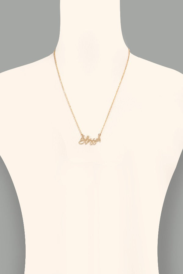 BLESSED Delicate Necklace