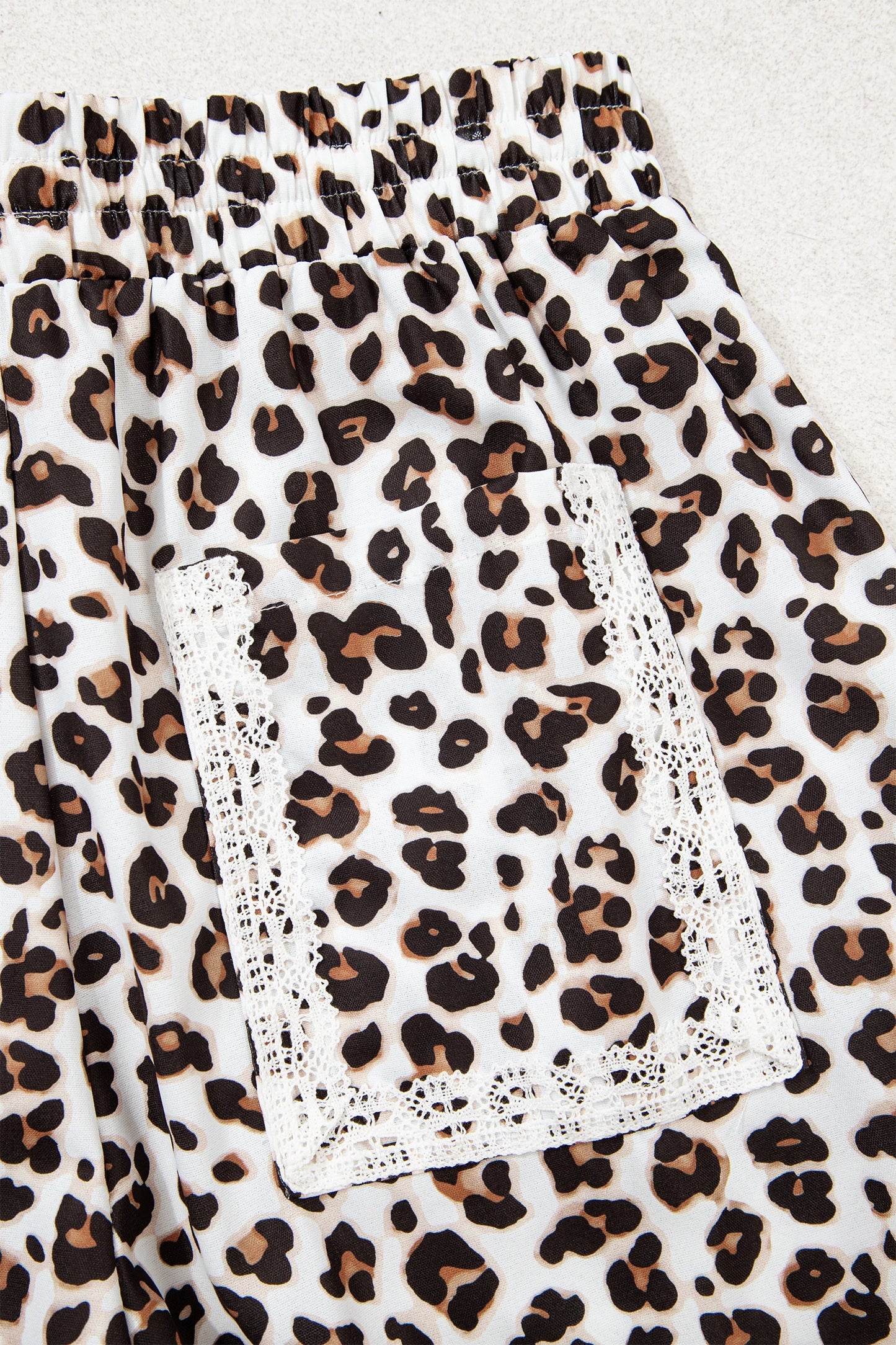 Leopard Print Ankle-Length Pants | S-XL