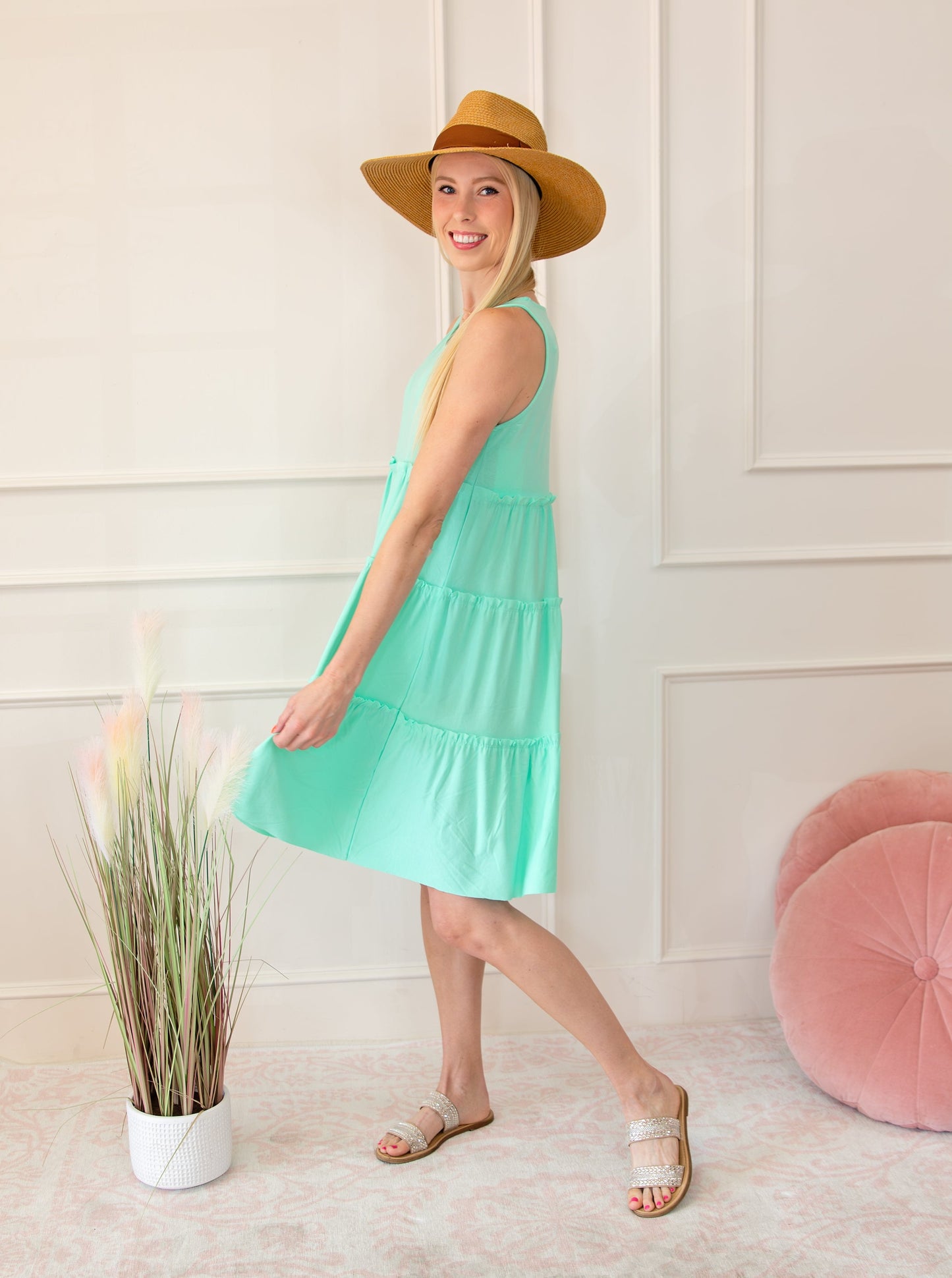 Sleeveless Sunshine Dress