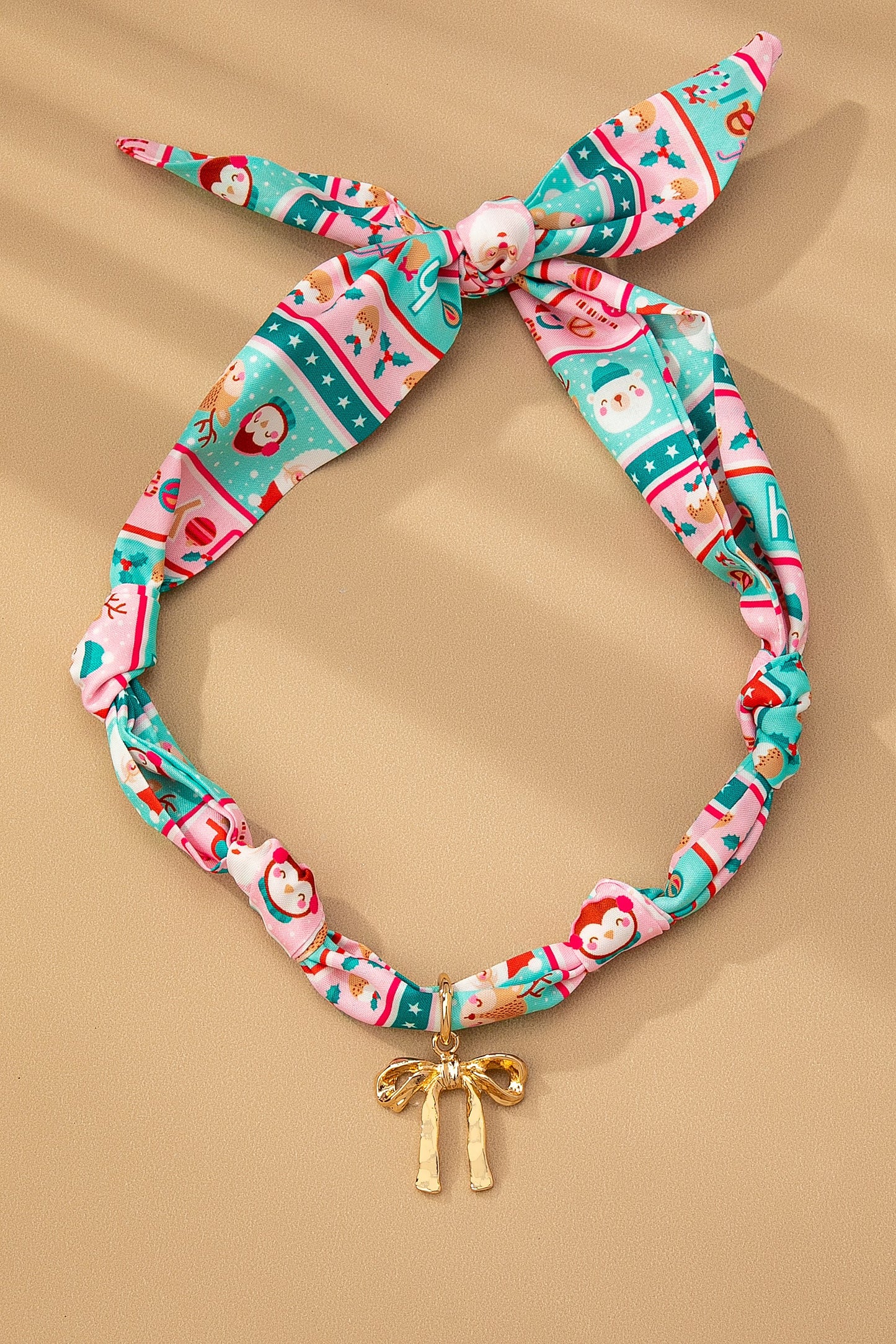 CHRISTMAS Handmade Scarf Necklace | Free Shipping