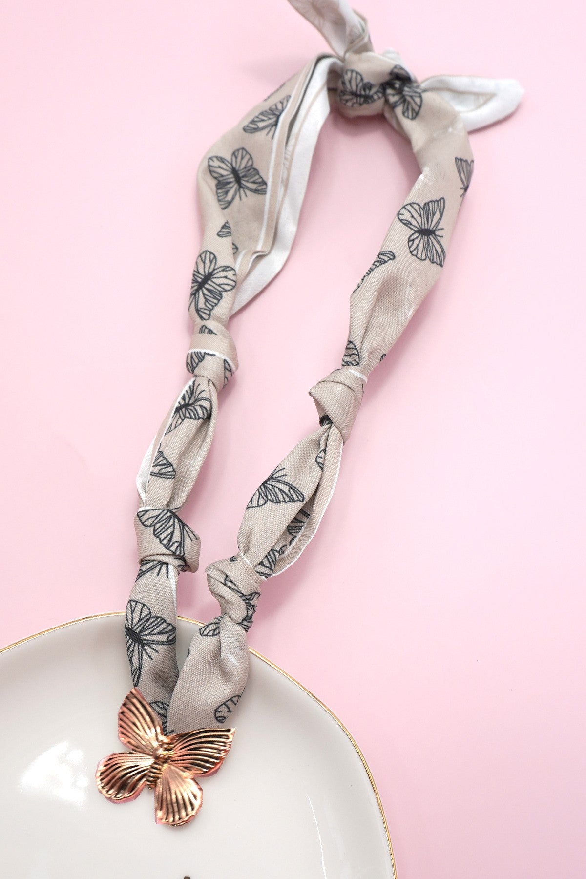 Handmade Scarf Necklace | Free Shipping