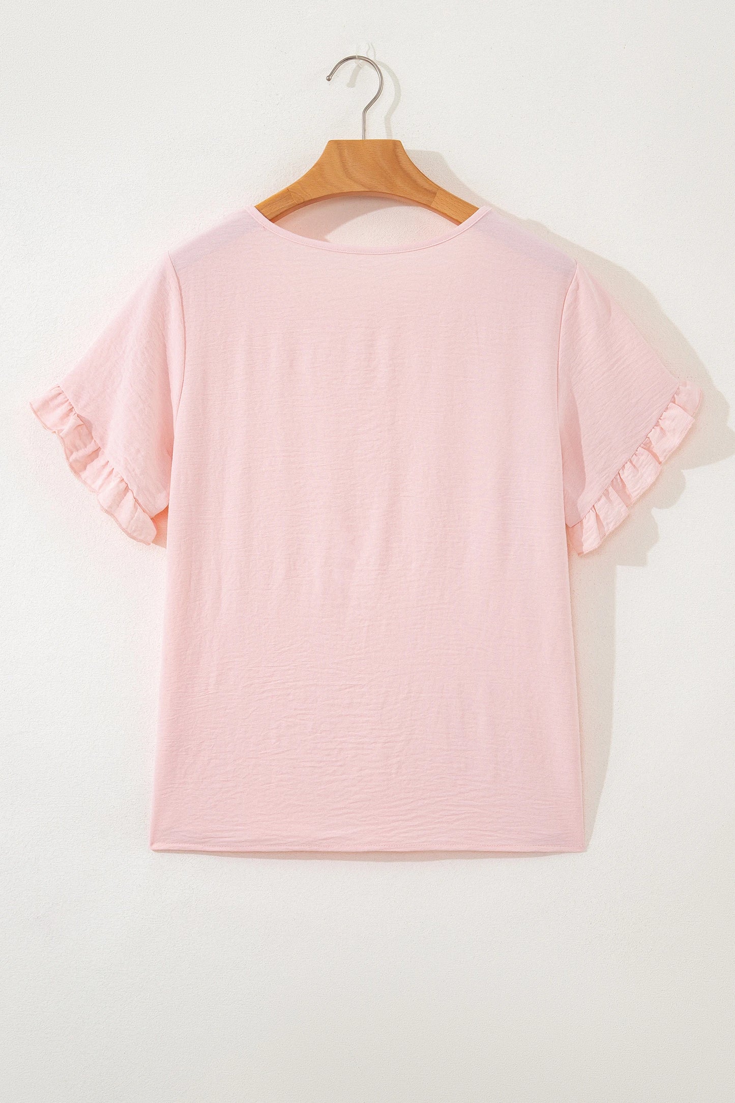Ruffle Charm Short Sleeve Blouse | S-XL