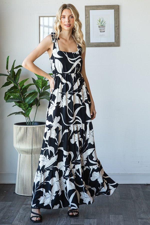 Flourish Tiered Maxi Dress | S-XL