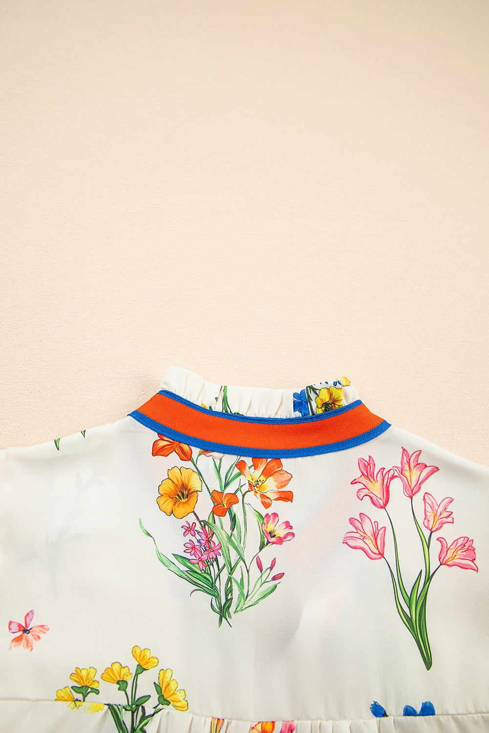 Sweet Petals Contrast Blouse