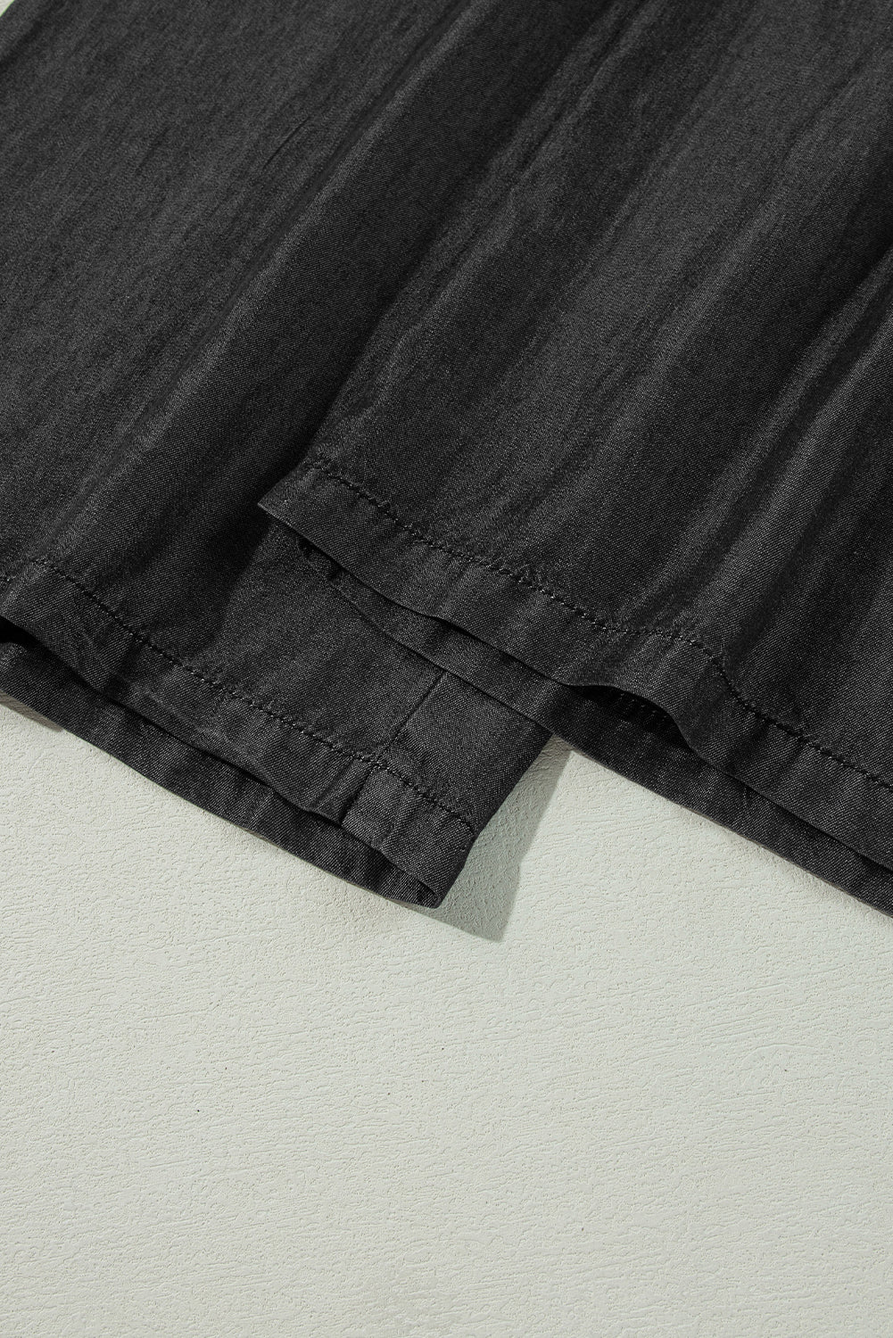 Side Pockets High Waist Wide Leg Lightweight Jeans