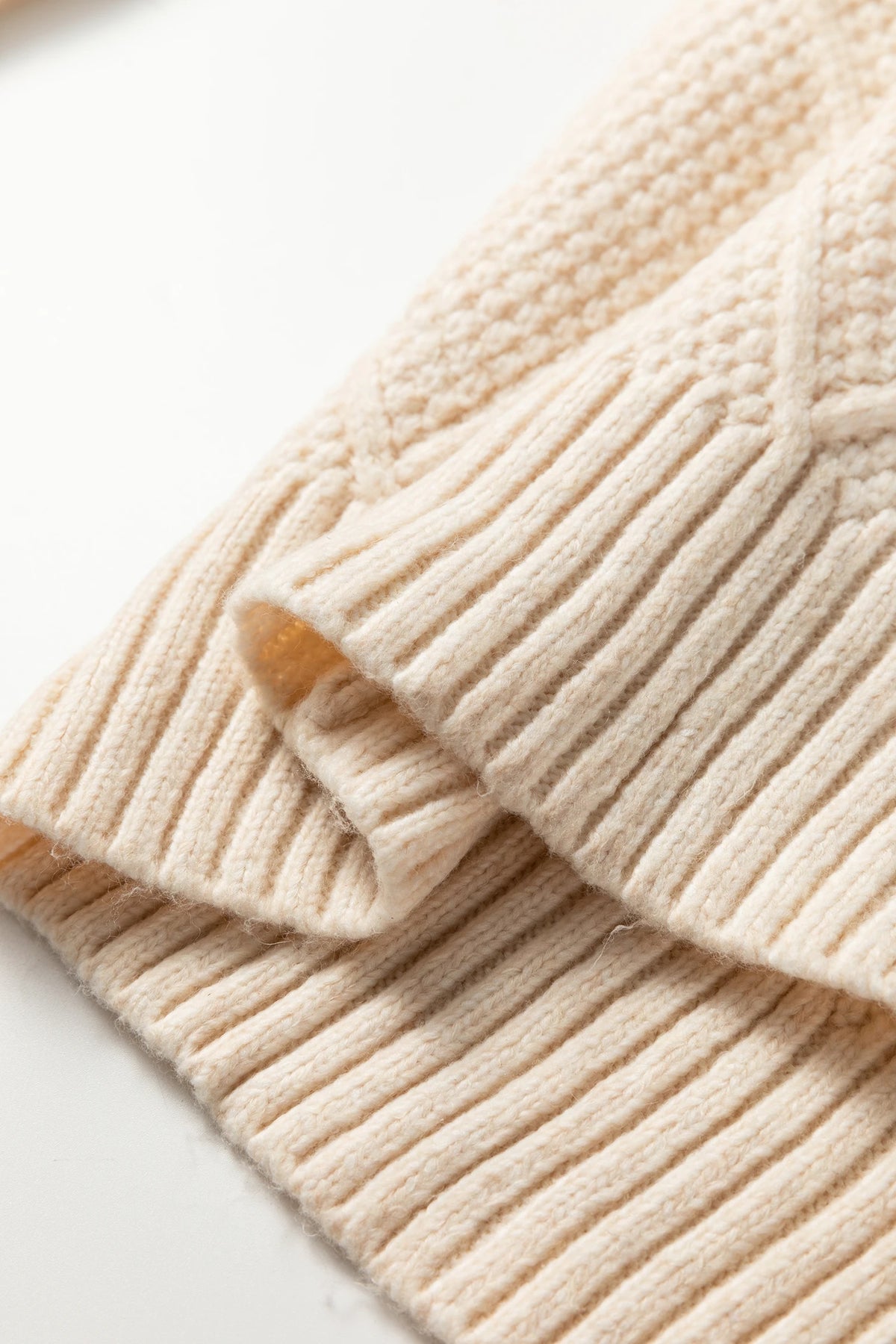 Cozy Cable Knit Sweater Dress | S-XL