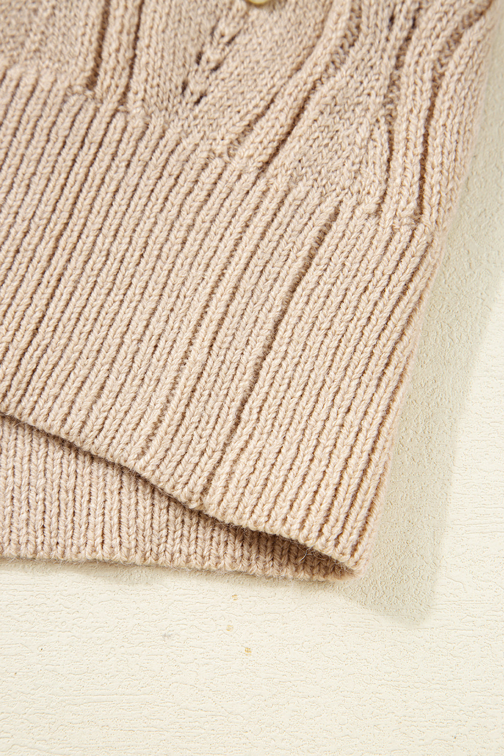 Pearl Lace Patchwork Sweater | S-XL