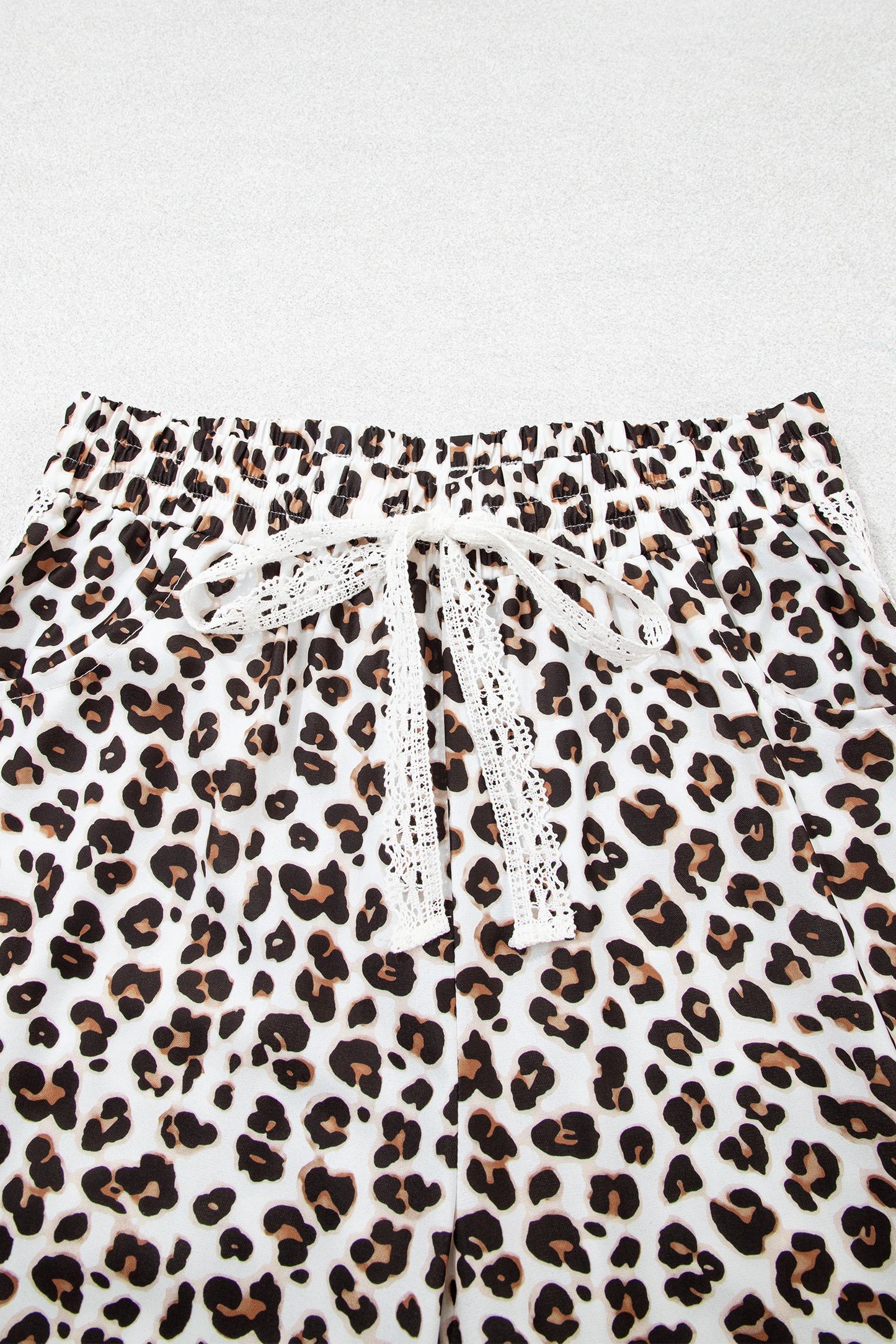 Leopard Print Ankle-Length Pants | S-XL