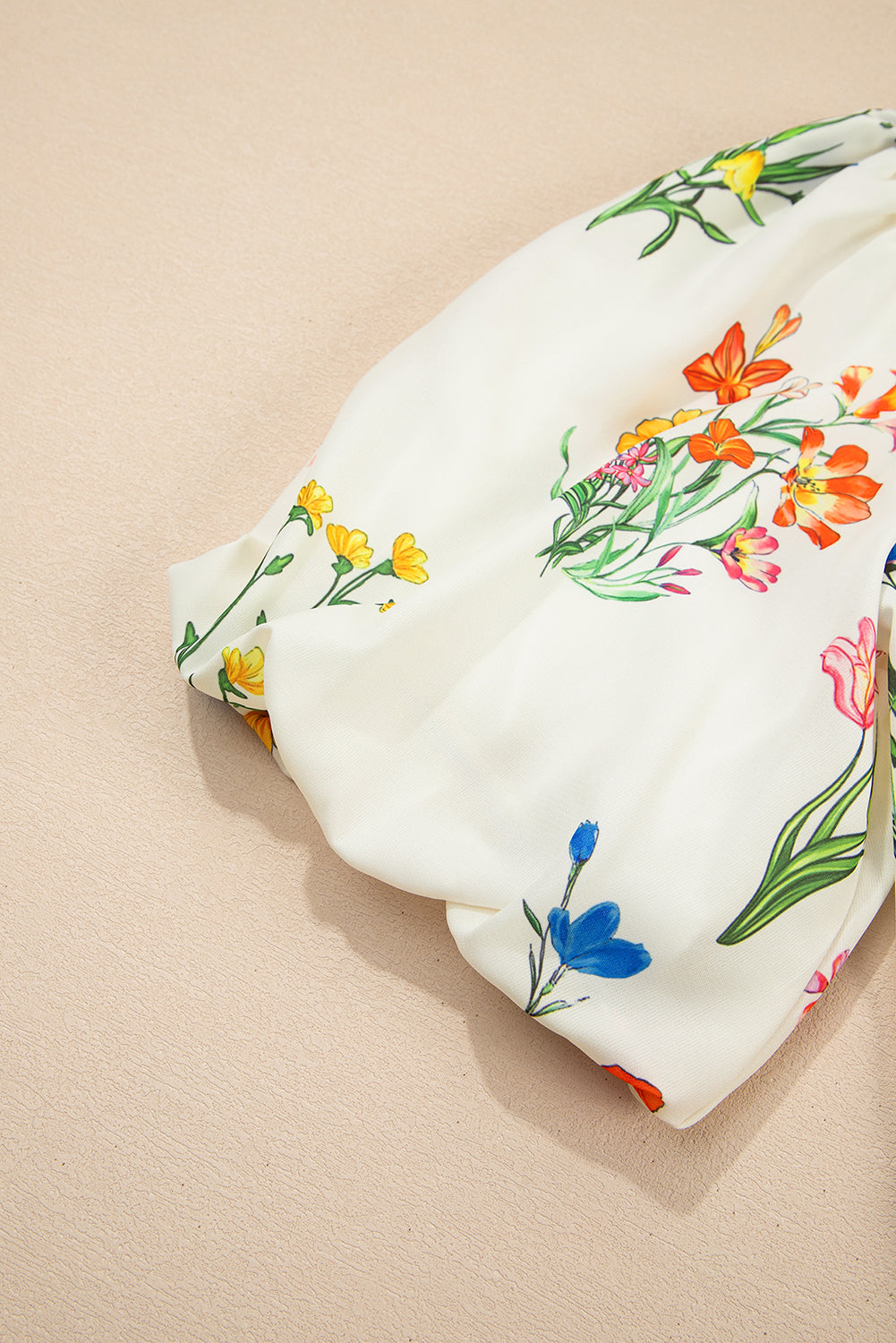 Sweet Petals Contrast Blouse