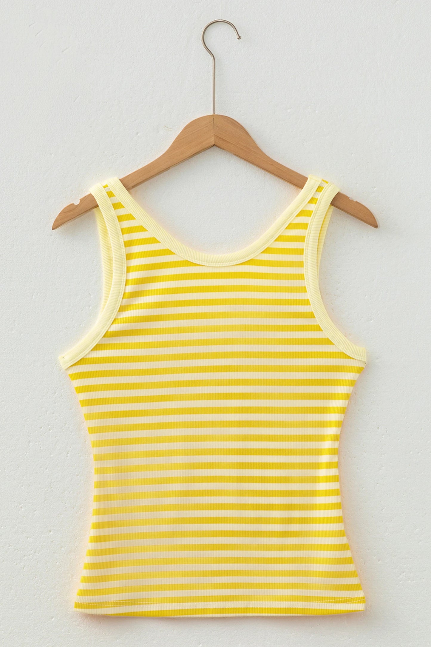 Slim Fit Ribbed Knit Sleeveless Top | S-XL