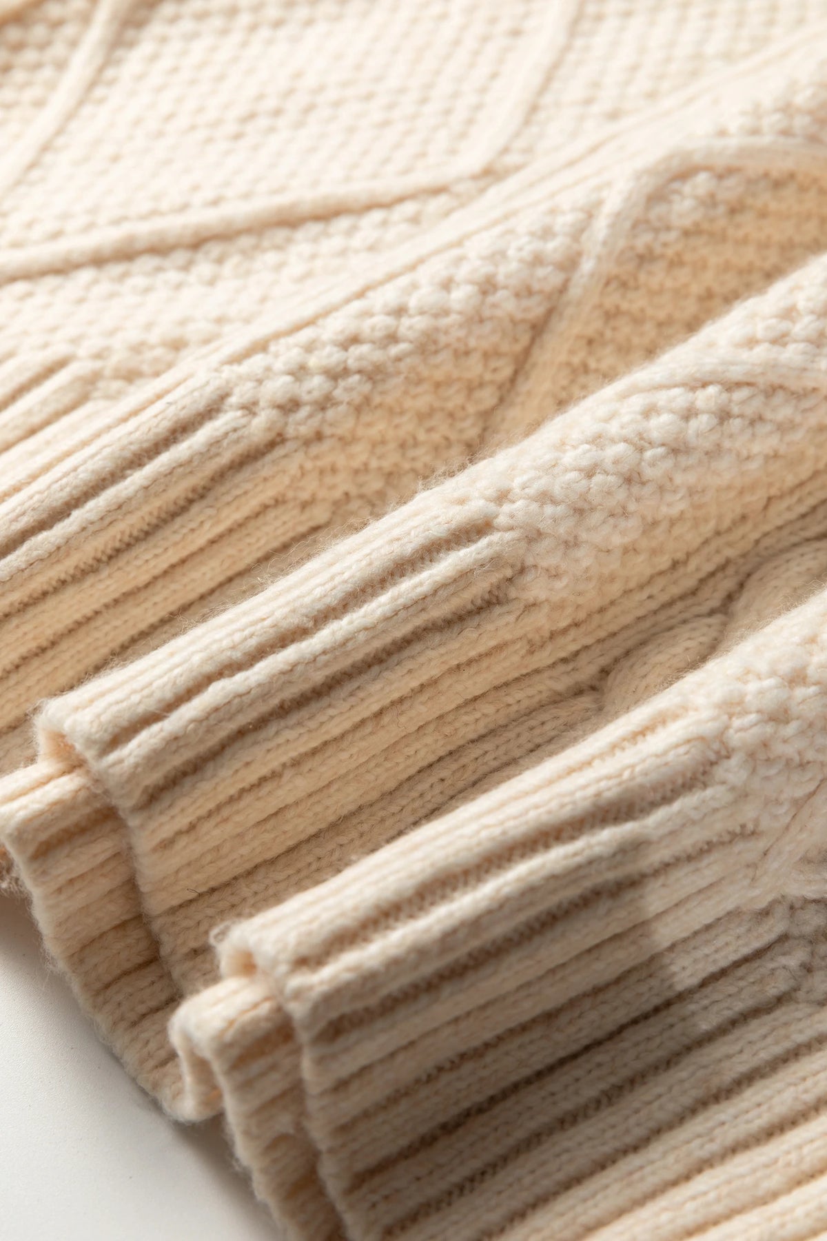 Cozy Cable Knit Sweater Dress | S-XL