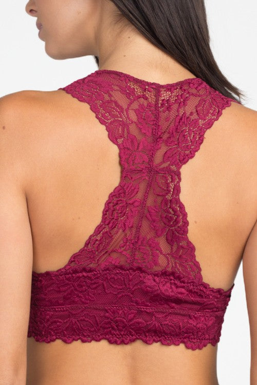 Lace Racerback Bralette