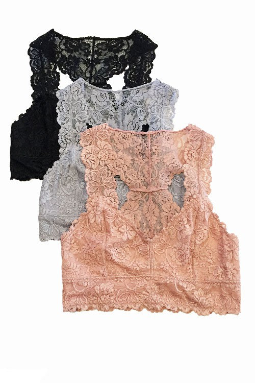 Lace Racerback Bralette