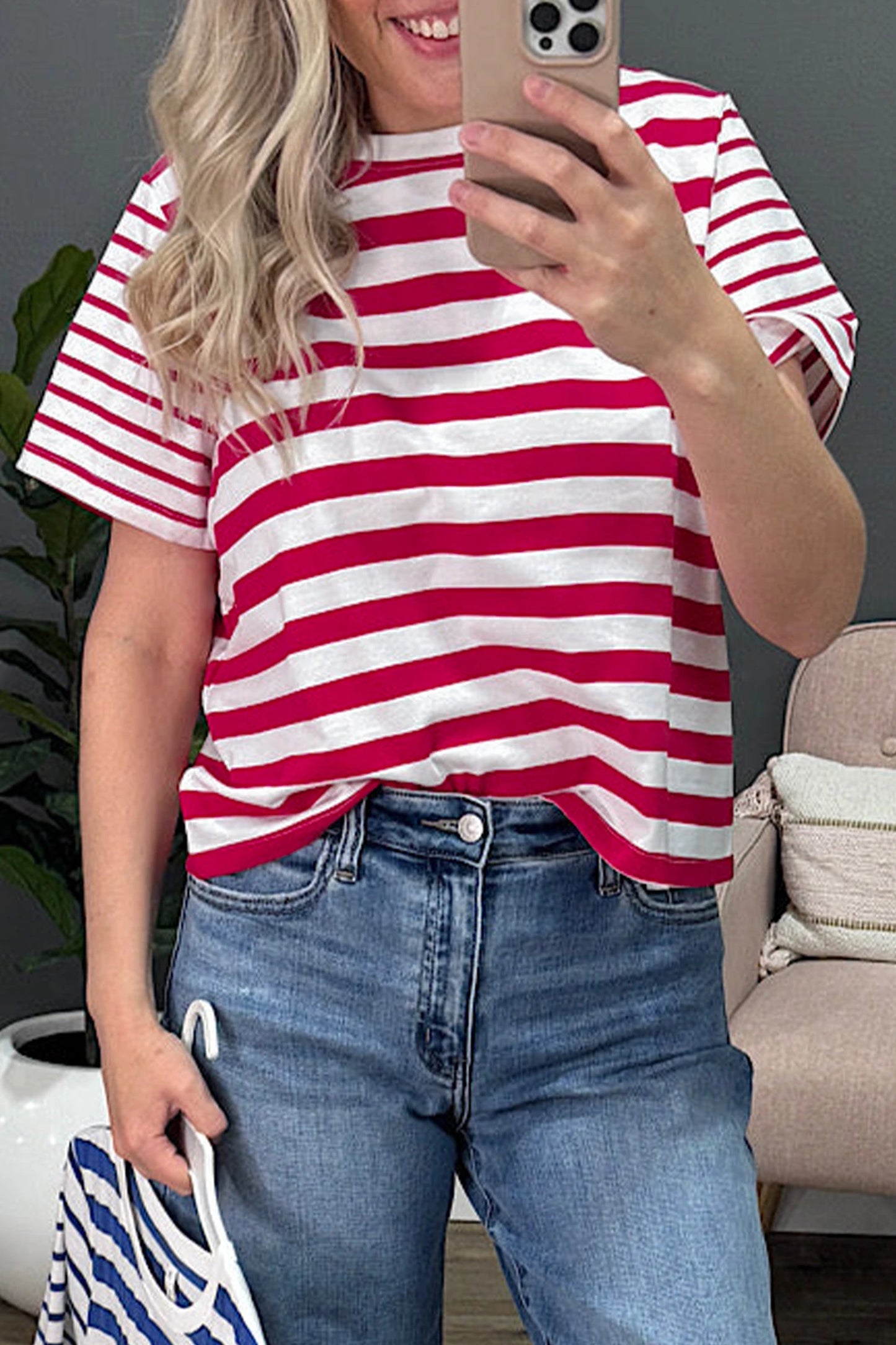 Urban Wave Stripe Top | S-XL