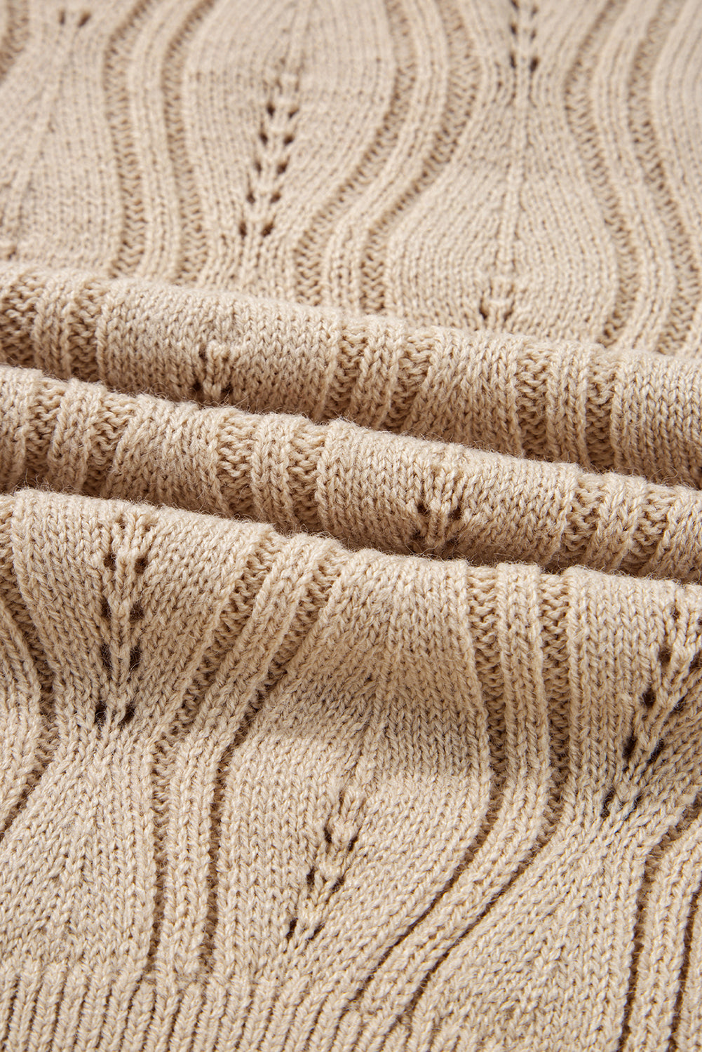 Pearl Lace Patchwork Sweater | S-XL