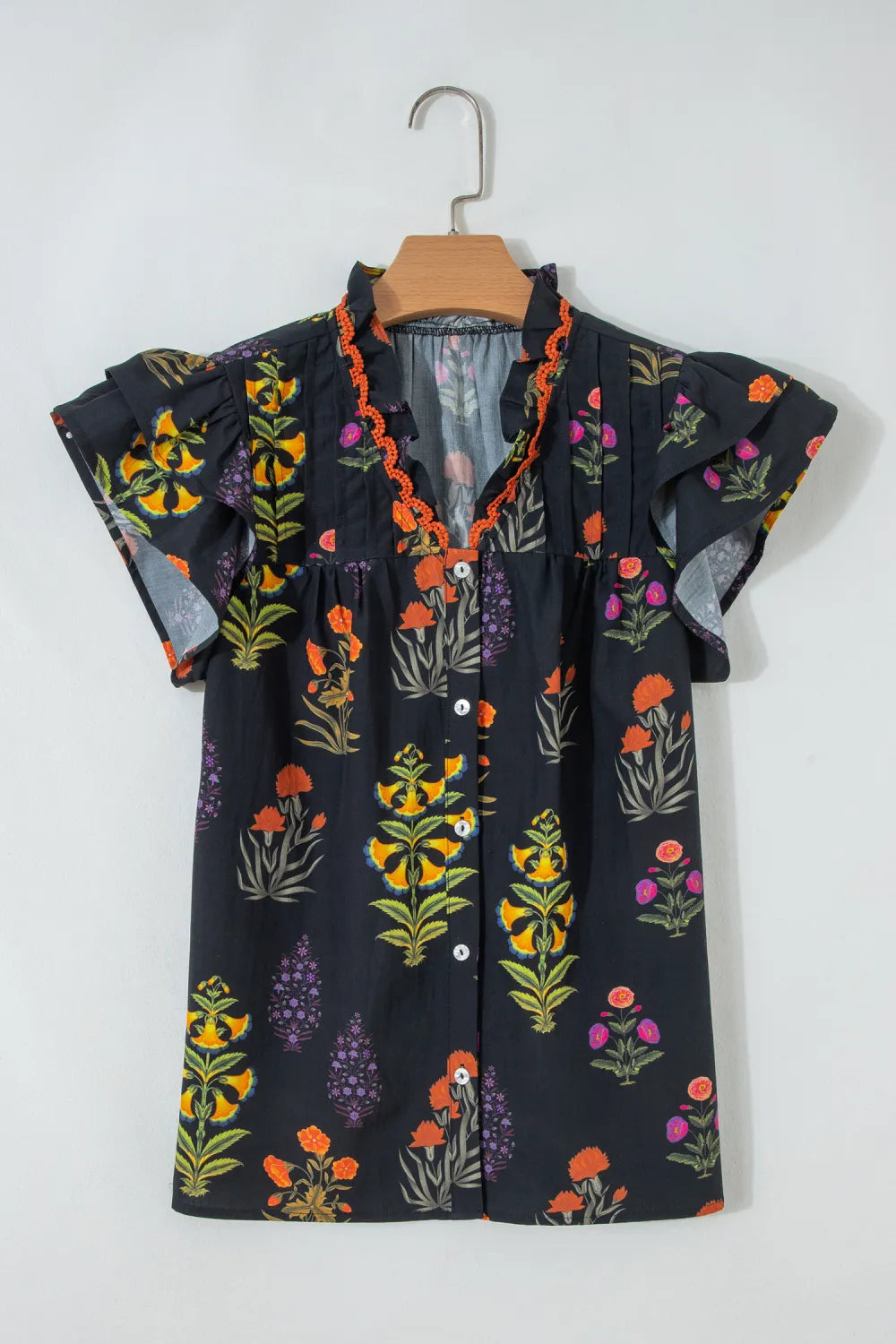 Flora Charm Lace Blouse | S-XL
