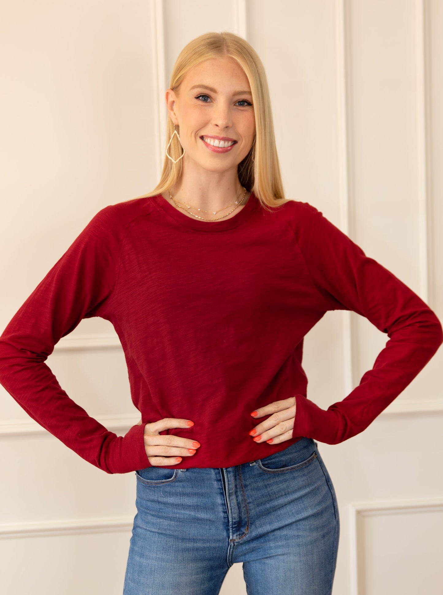 Thumbhole Cozy Top