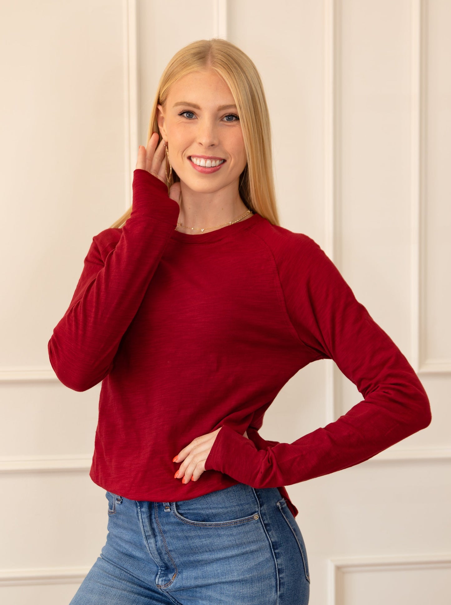 Thumbhole Cozy Top