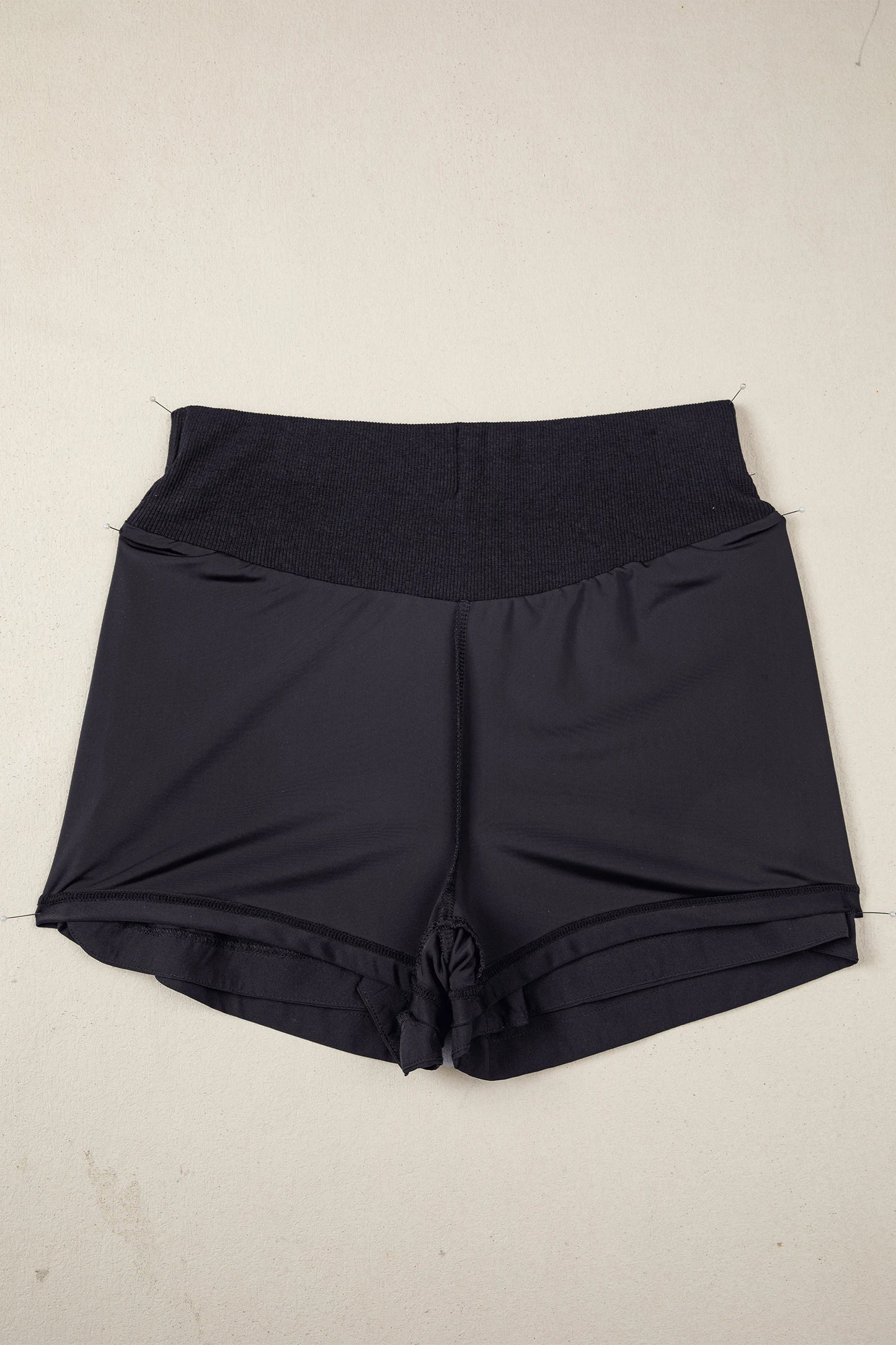 Ribbed High Waist Athletic Shorts | S-XL