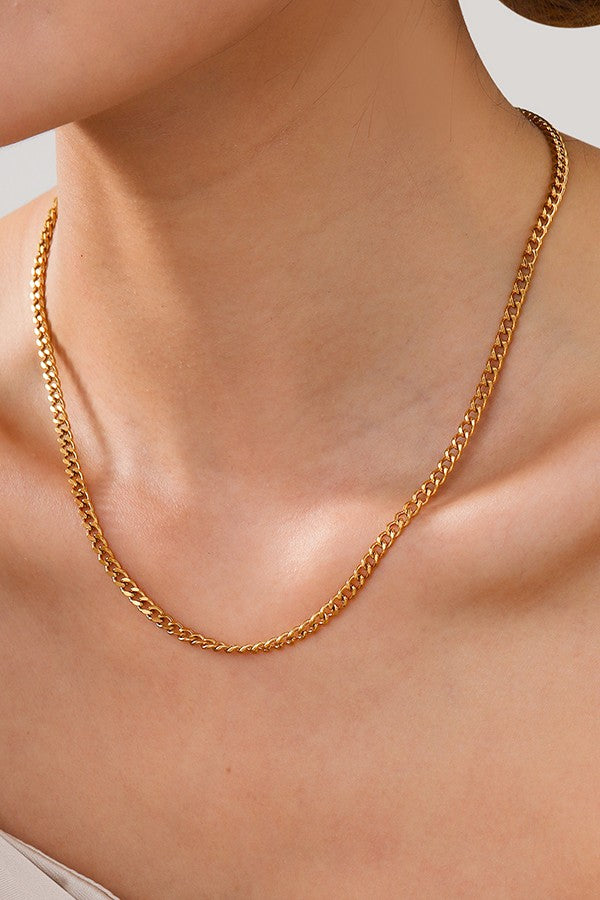 Stainless Steel Tarnish Free All Chain Statement Necklaces