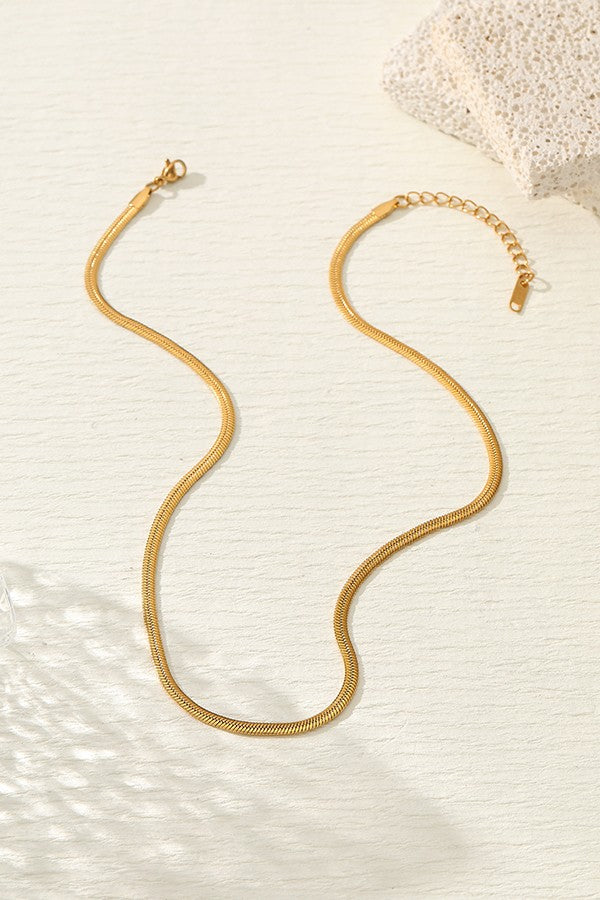 Stainless Steel Tarnish Free All Chain Statement Necklaces