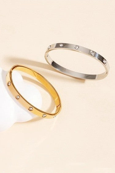 Waterproof Stainless Steel Bangle