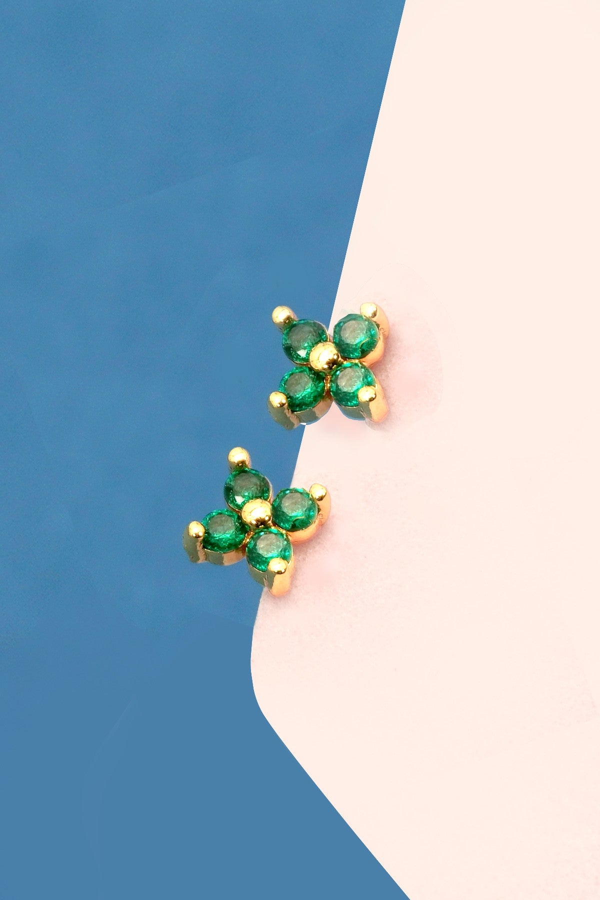 18k Stainless Steel Tarnish Free Stud Earrings