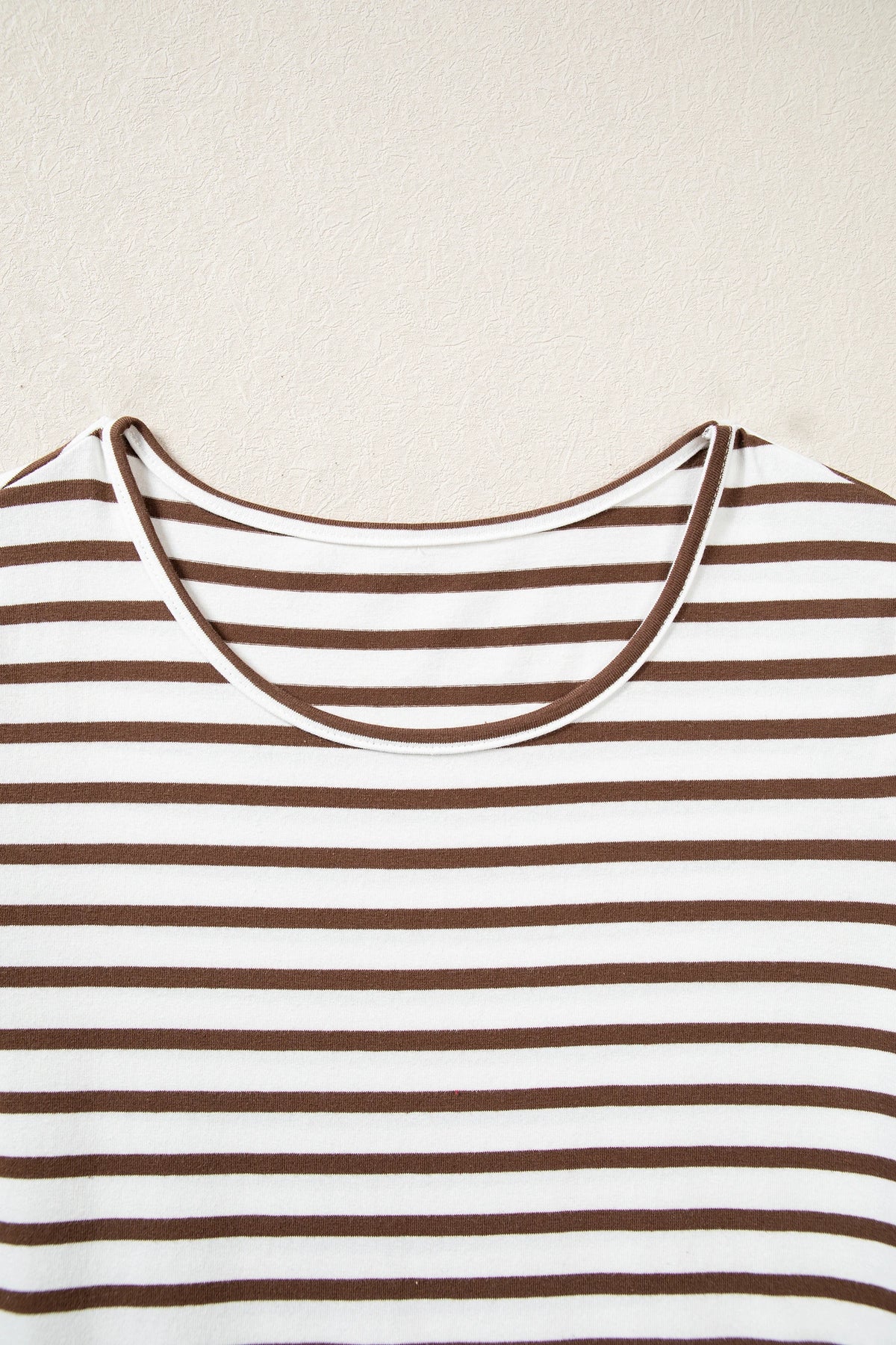 Stripe Sculpt Knit Flared Dress | S-XL