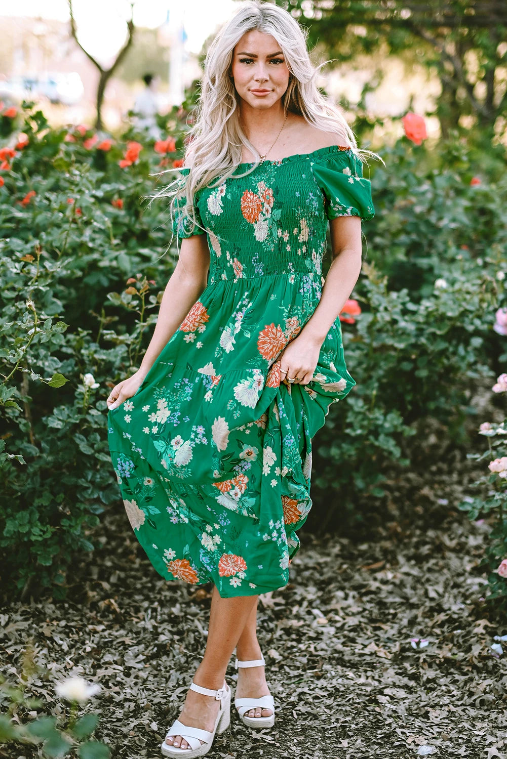 Blossom & Bloom Tiered Dress | S-XL