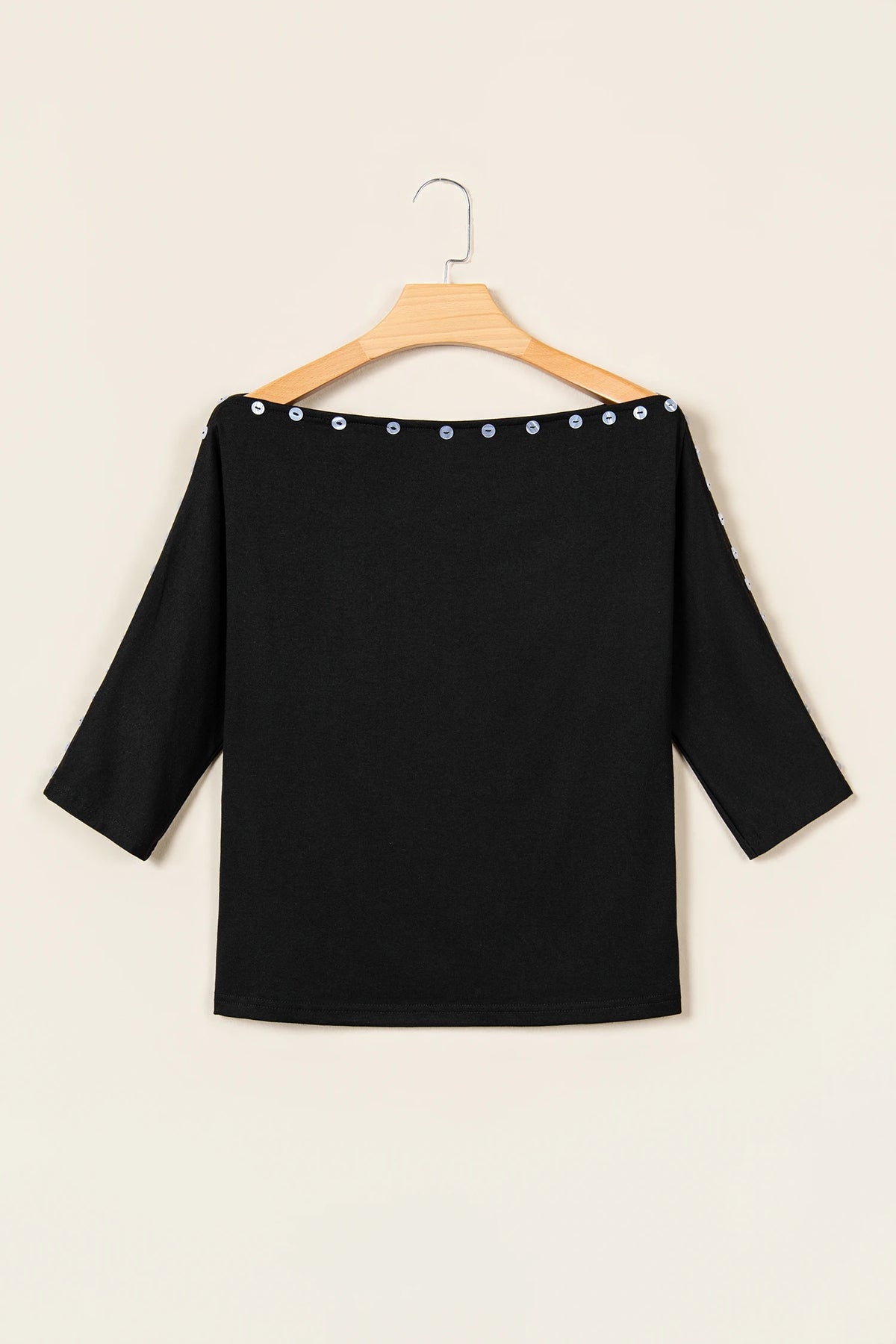Elara Chic 3/4 Off Shoulder Top | S-XL