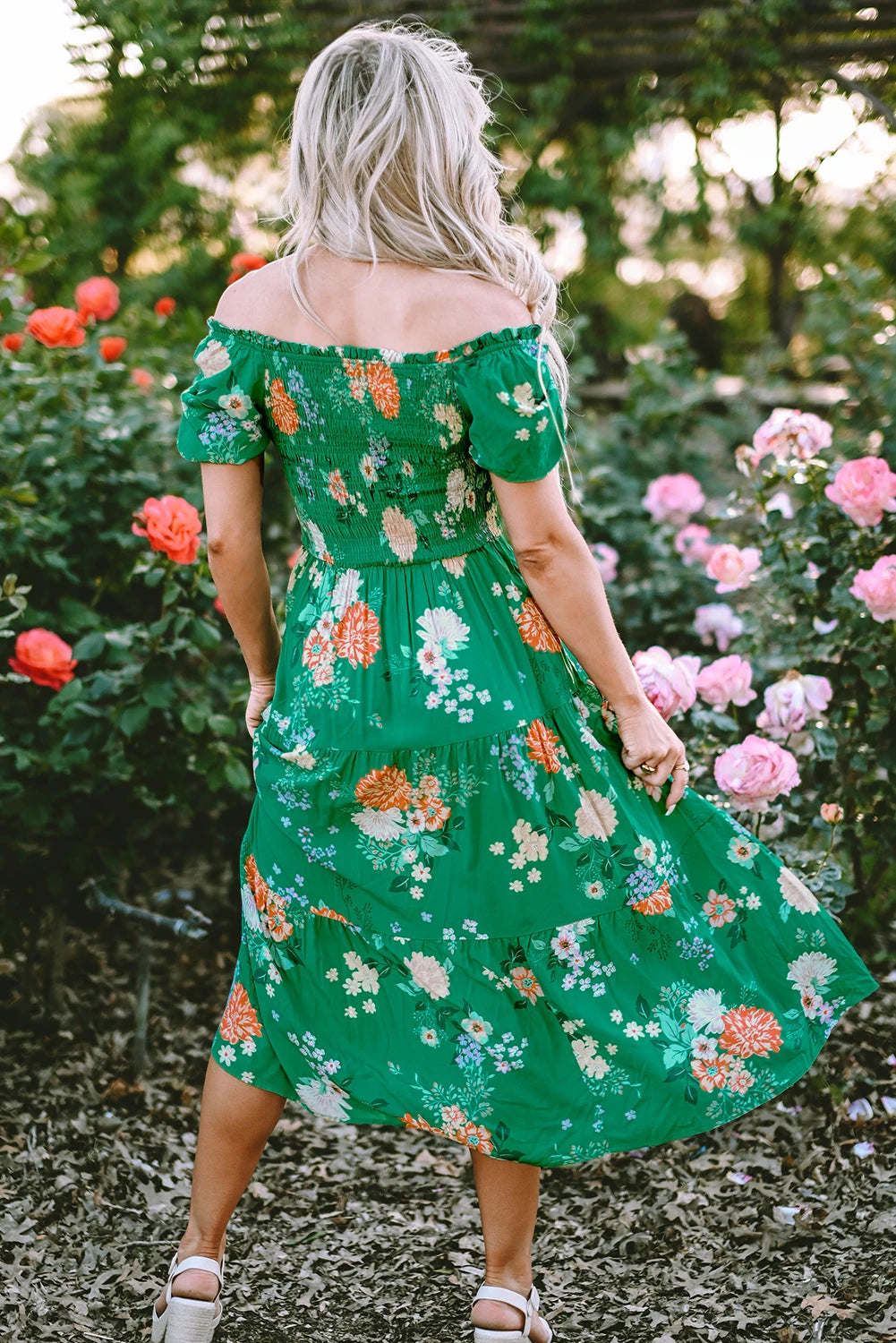 Blossom & Bloom Tiered Dress | S-XL