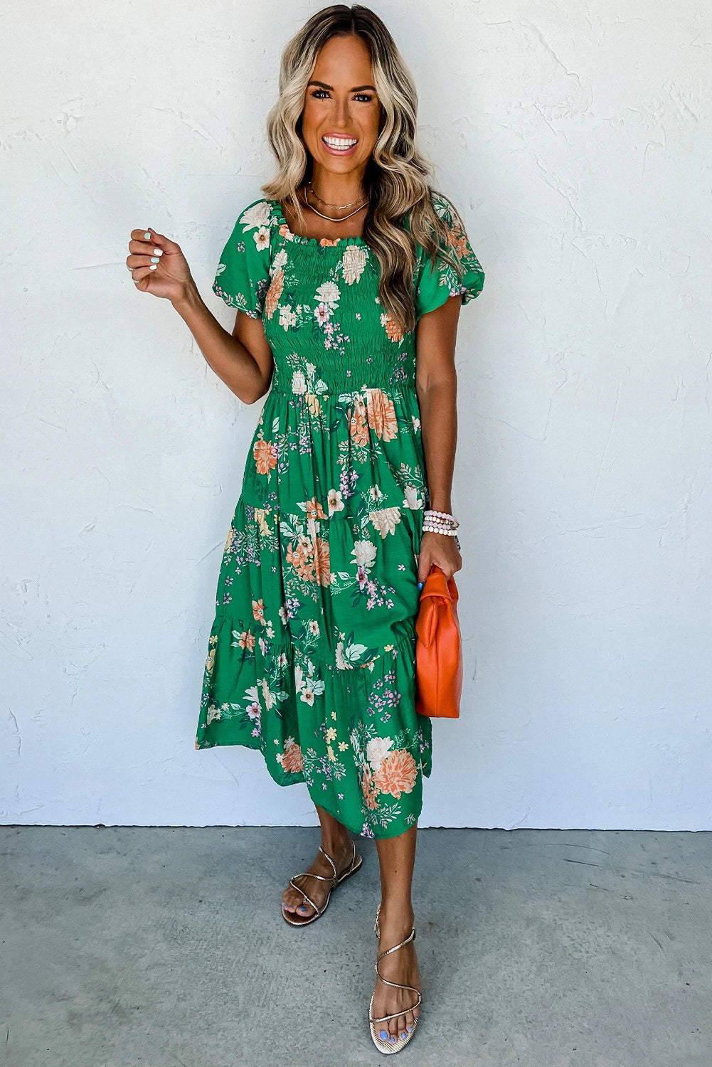 Blossom & Bloom Tiered Dress | S-XL