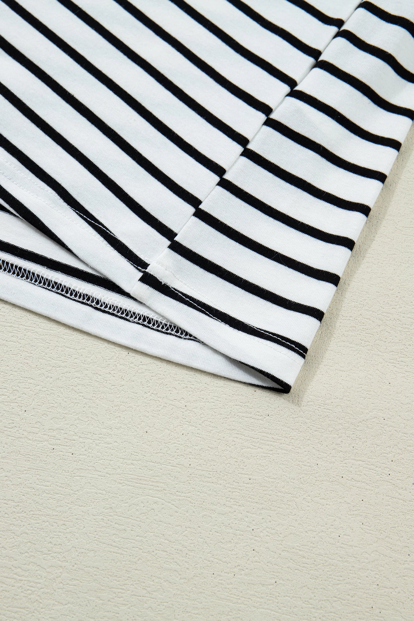 Coastal Stripe Button-Cuff Top | S-XL