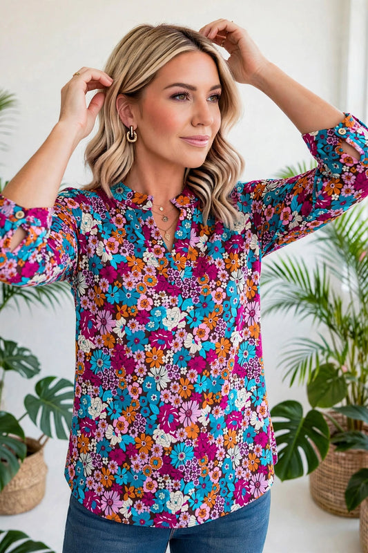Dear Scarlett Wrinkle-Free Luxury Lizzy Blouse | 3 Styles
