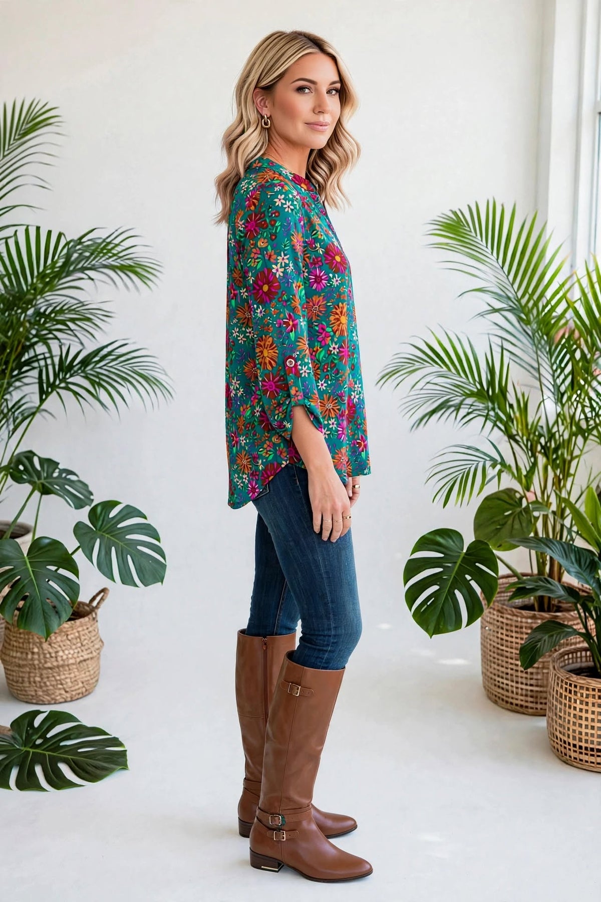 Dear Scarlett Wrinkle-Free Luxury Lizzy Blouse | 3 Styles