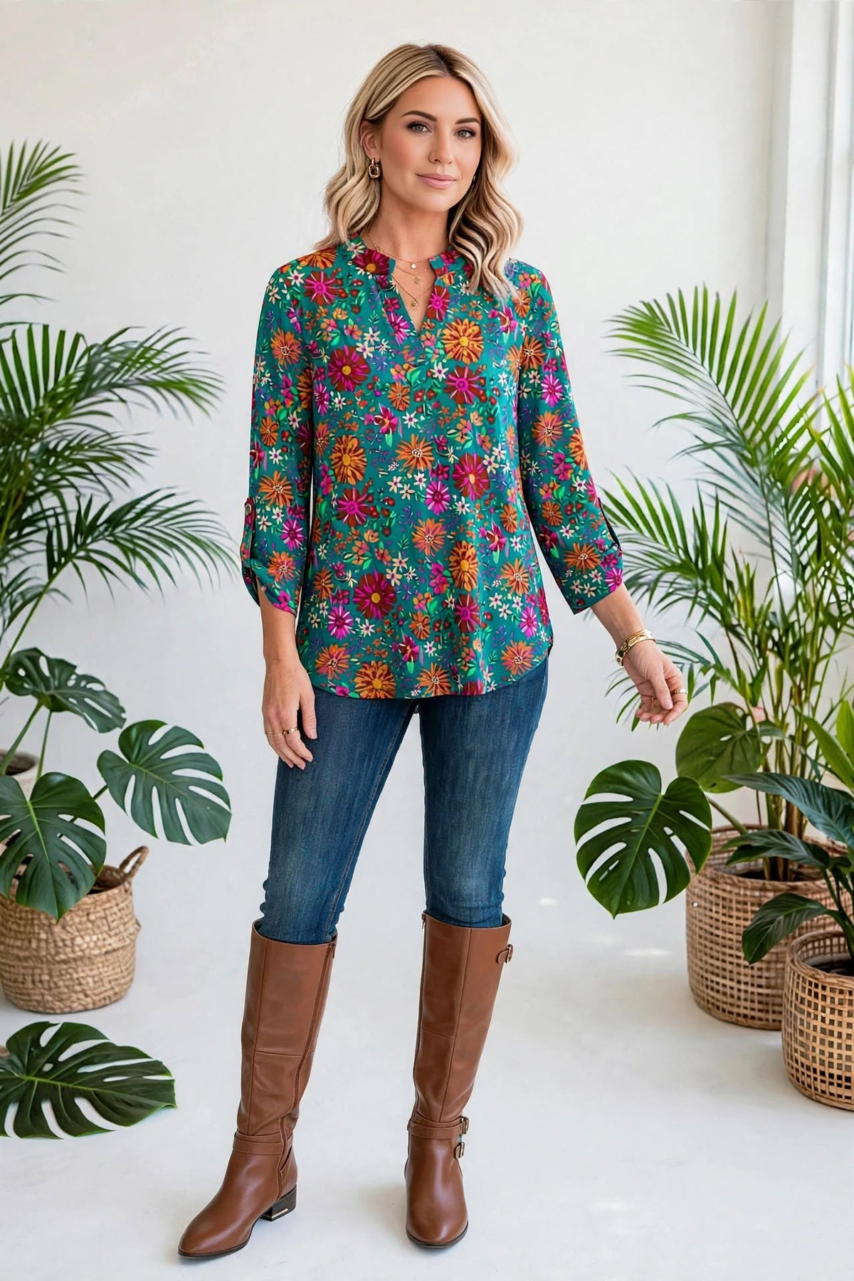 Dear Scarlett Wrinkle-Free Luxury Lizzy Blouse | 3 Styles