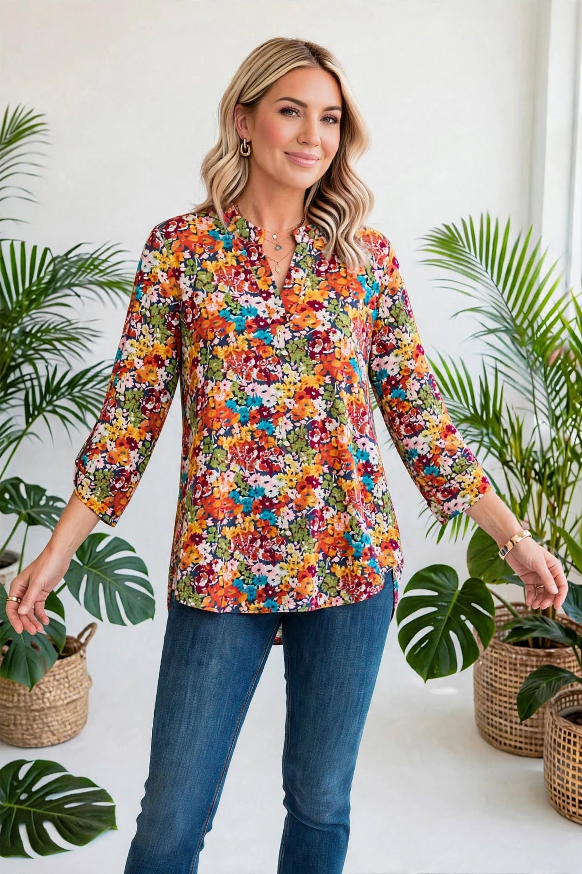 Dear Scarlett Wrinkle-Free Luxury Lizzy Blouse | 3 Styles