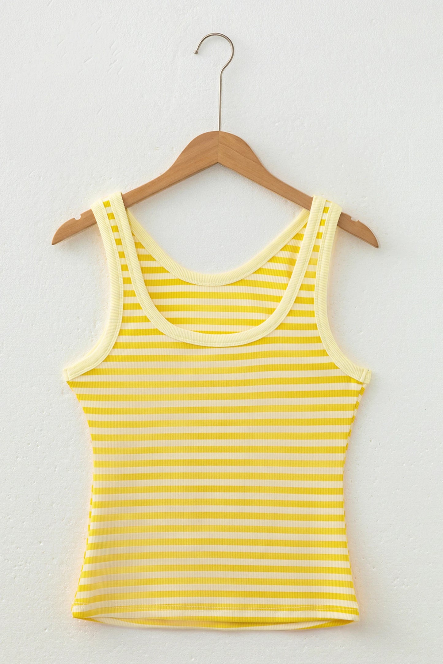 Slim Fit Ribbed Knit Sleeveless Top | S-XL
