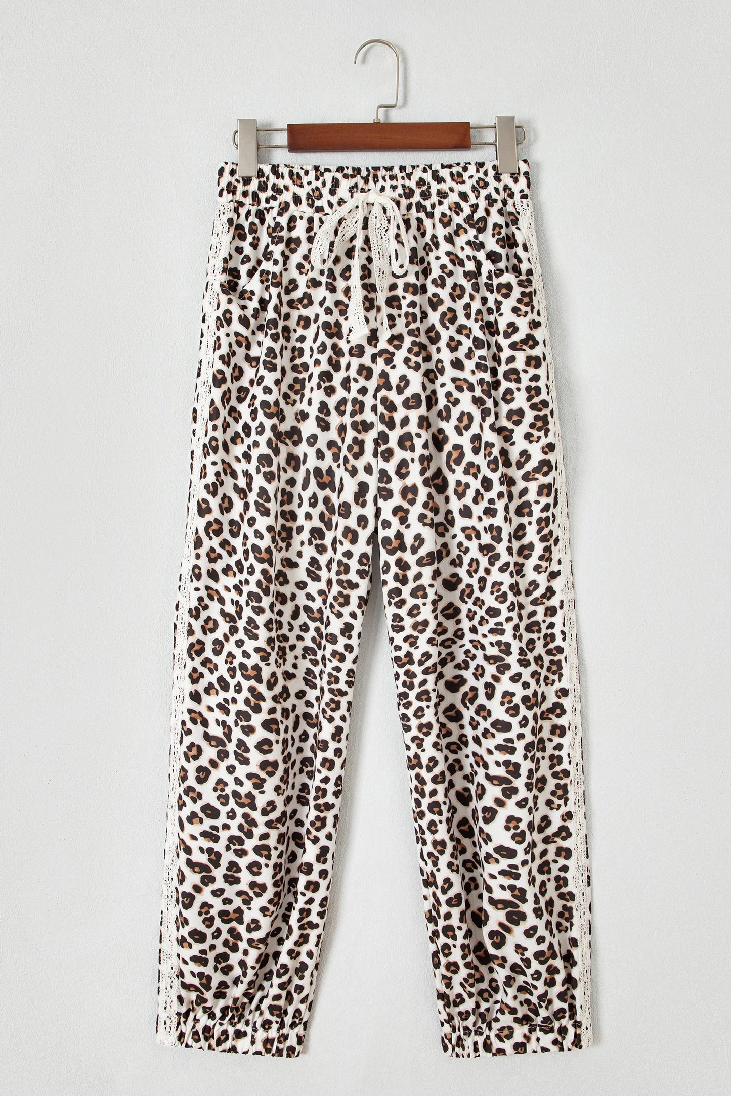 Leopard Print Ankle-Length Pants | S-XL