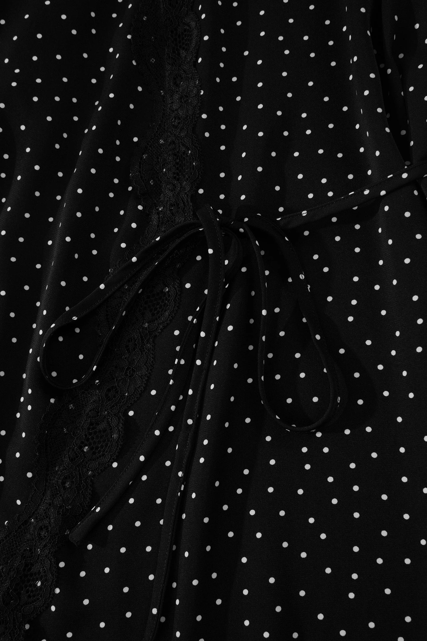 Sweet Charm Polka Dot Wrap Dress | S-XL