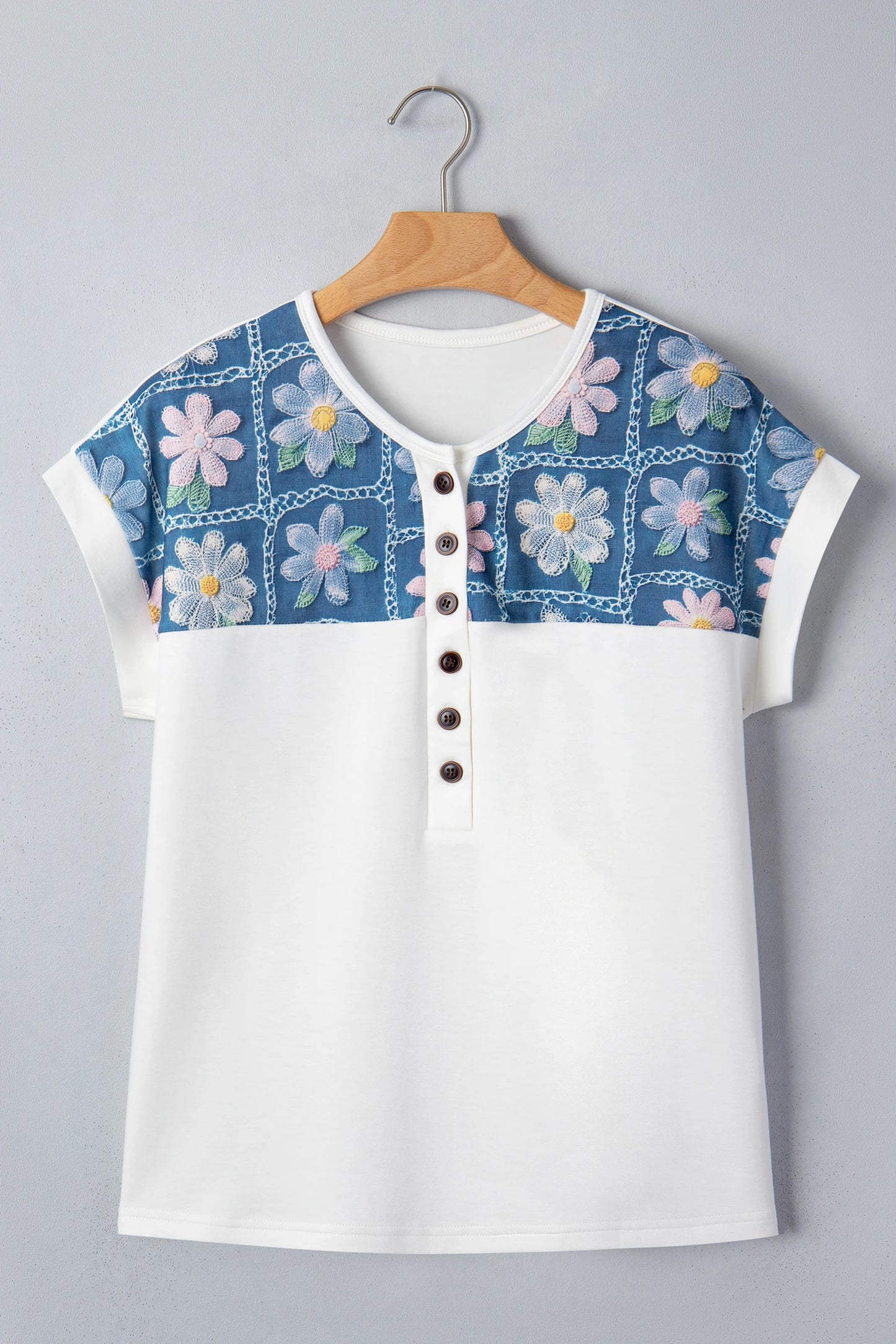 Floral Print Harmony Chic Blouse | S-XL