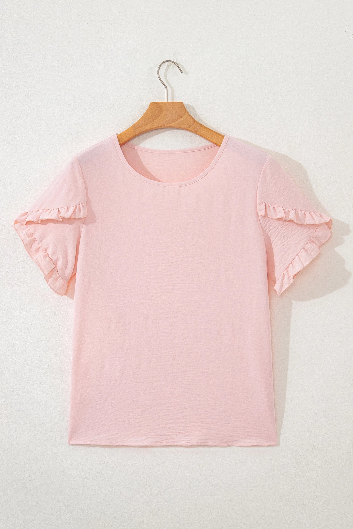 Ruffle Charm Short Sleeve Blouse | S-XL