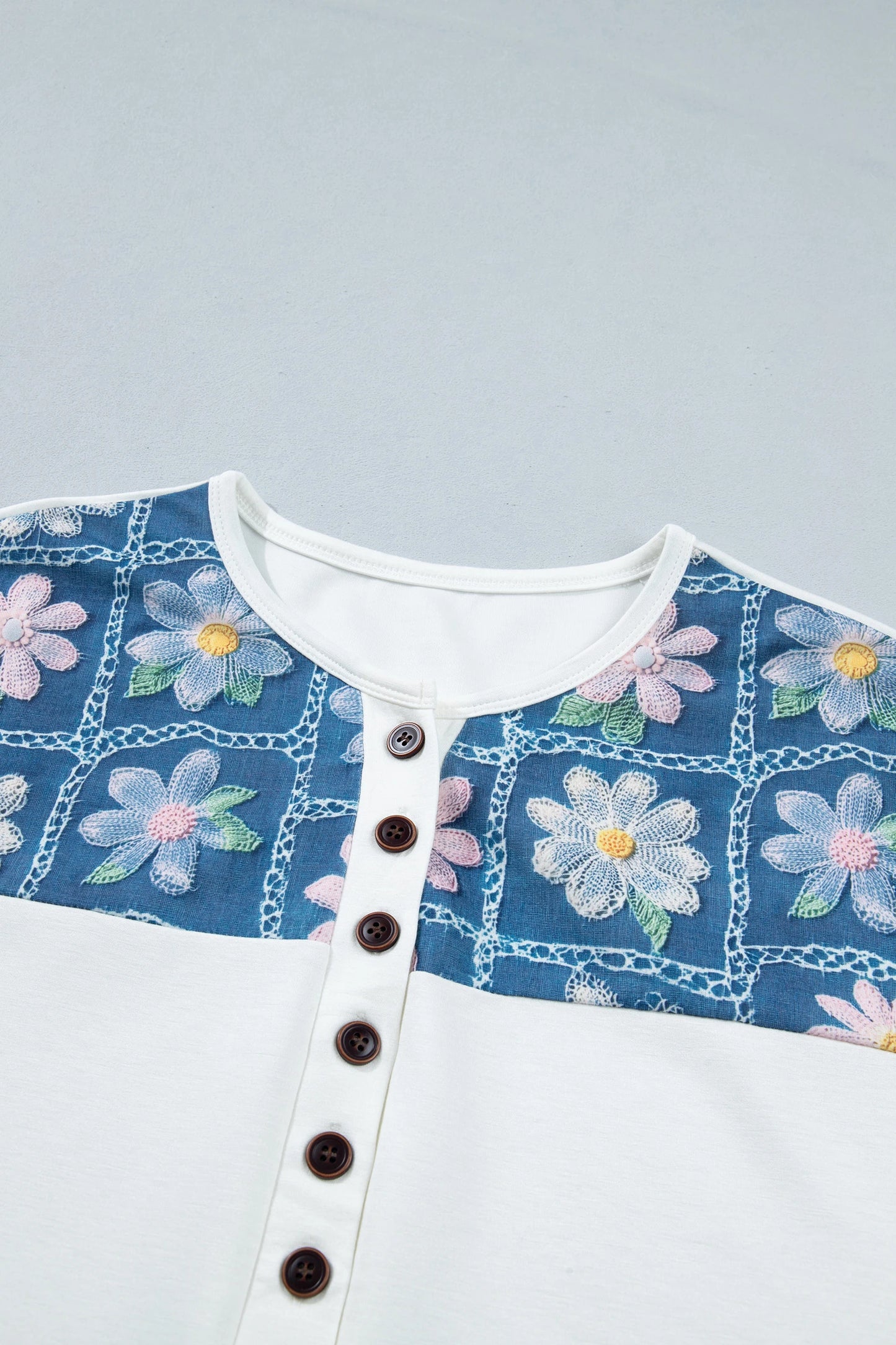 Floral Print Harmony Chic Blouse | S-XL