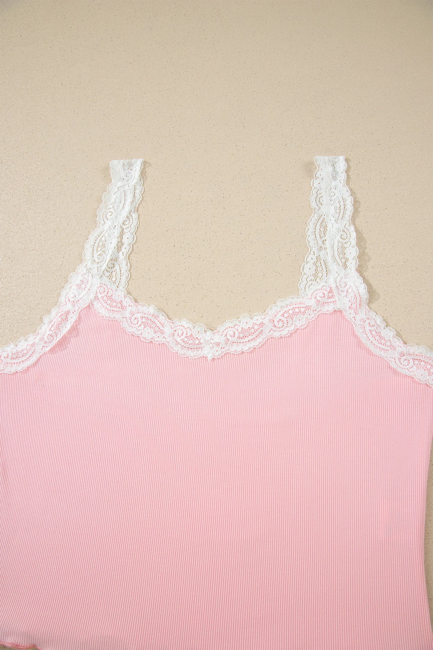 Floral Breeze Ribbed Lounge Set