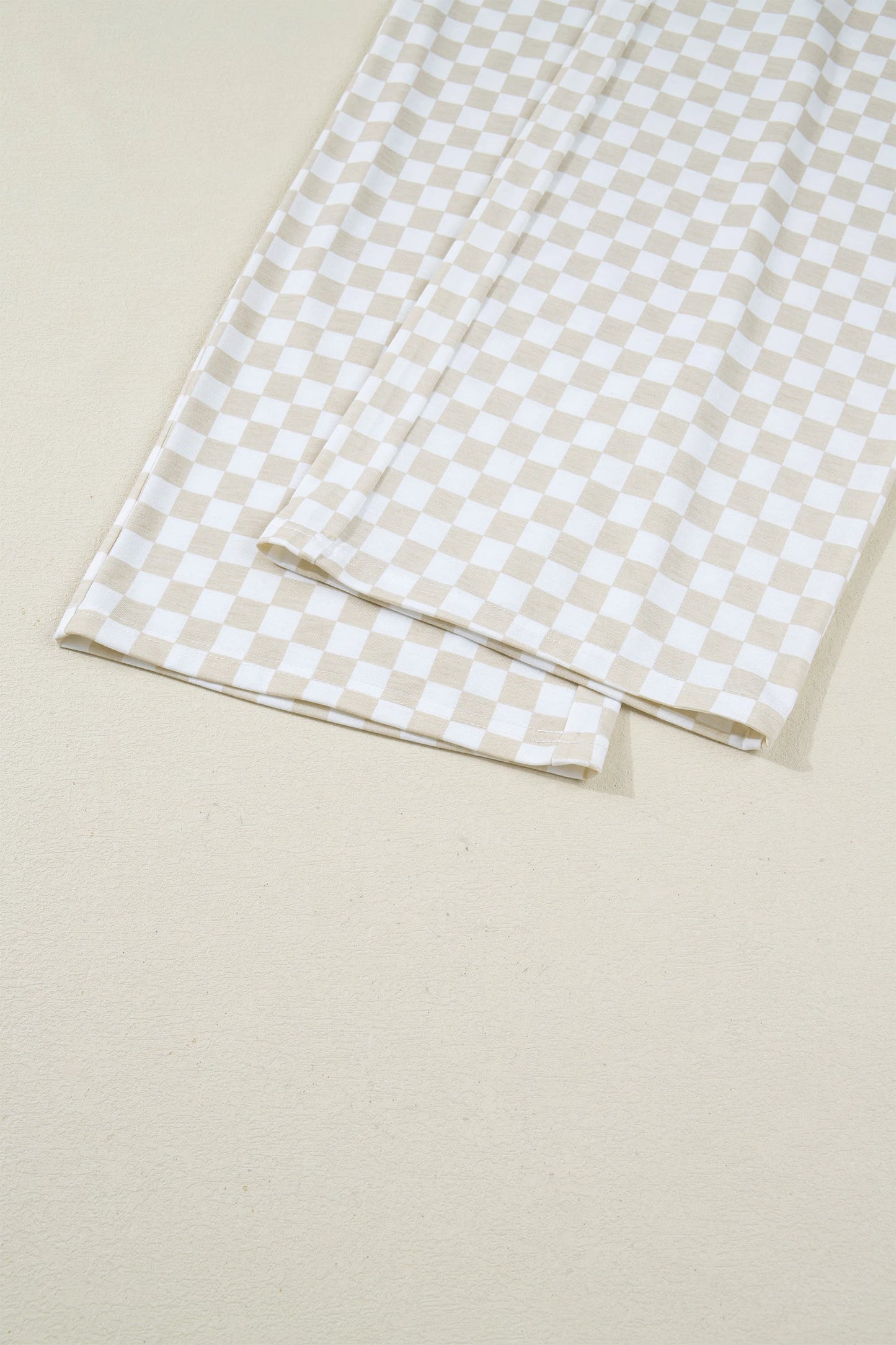 Checkered Spring 2pcs Lounge Pant Set | S-XL