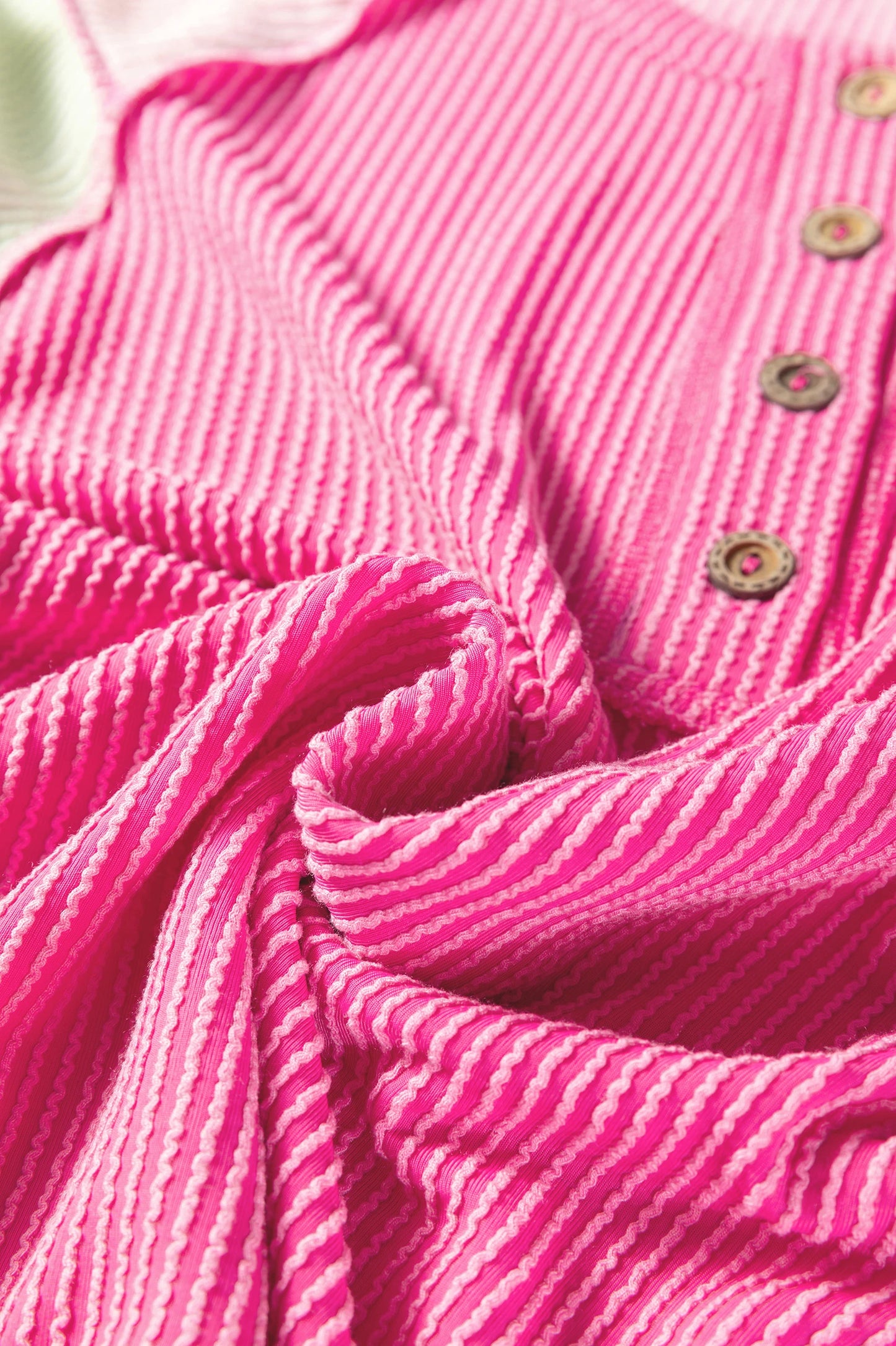 Twisted Texture Colorblock Henley