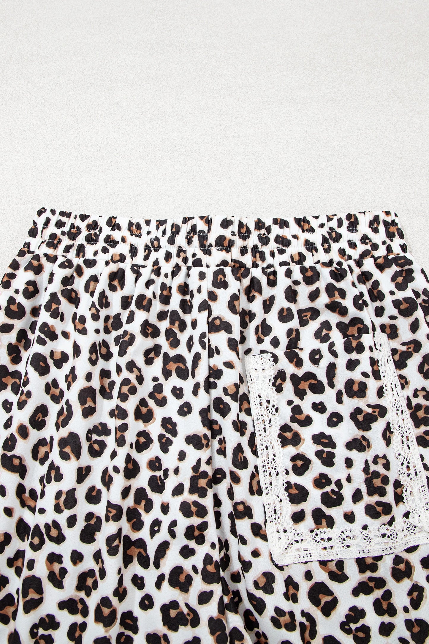 Leopard Print Ankle-Length Pants | S-XL