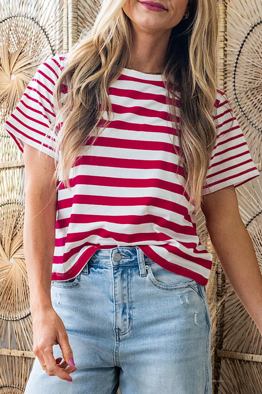Urban Wave Stripe Top | S-XL