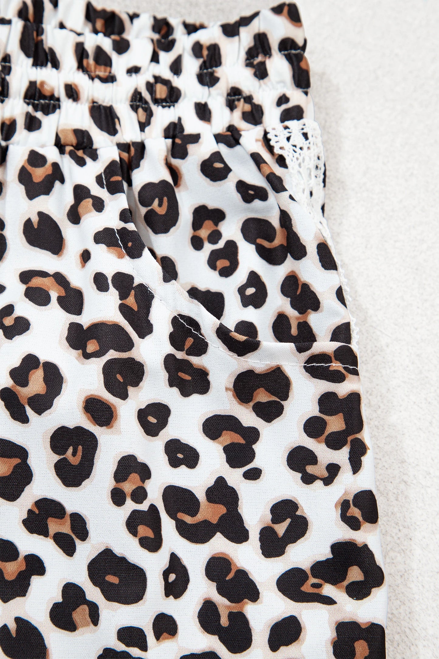 Leopard Print Ankle-Length Pants | S-XL