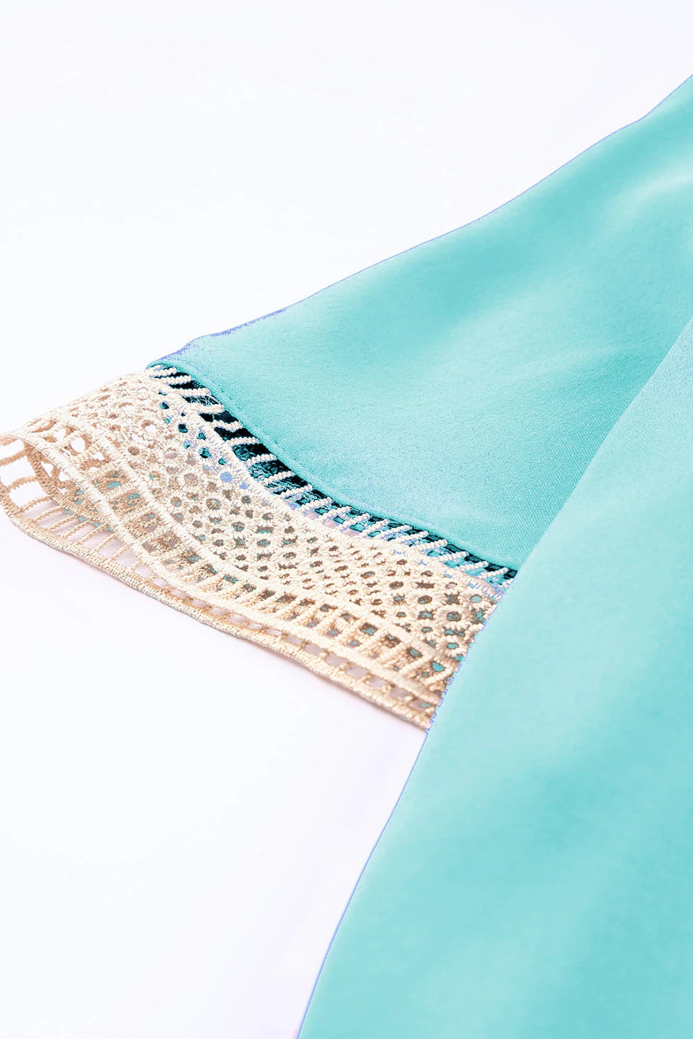Delicate Lace Trim V-Neck Blouse | S-XL